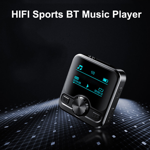 Mp3-плеер DSD без потерь с поддержкой Bluetooth, 8 ГБ, Hi-Fi, Портативный аудиоплеер с FM-радио, электронной книгой, IPX6 Водонепроницаемый MP3-плеер ► Фото 1/6