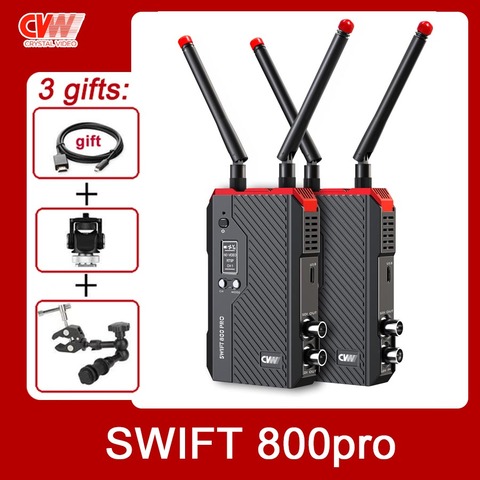 Беспроводной передатчик CVW SWIFT 800pro для камеры, 800 pro, 800 футов, HDMI, SDI, HD, изображение ► Фото 1/1