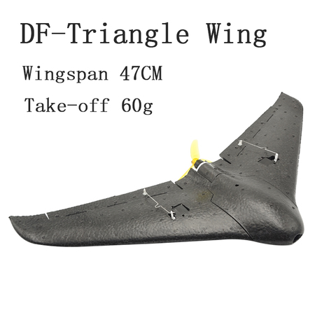 DF Mini Spirit радиоуправляемый самолет EPP пенопластовый самолет Летающая модель Φ Delta Wing электрический пульт дистанционного управления авиацион... ► Фото 1/6