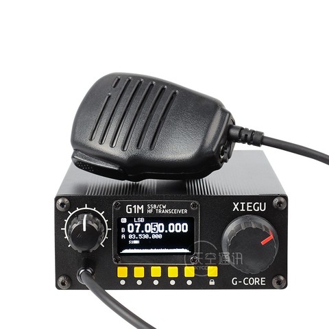 2022 XIEGU G1M G-Core SDR SSB/CW/AM 0,5-30 МГц Мобильный SDR радиоприемник, Любительский радиоприемник QRP ► Фото 1/6