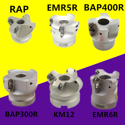 Фрезерный держатель для фрезерного станка BAP400R BAP300R EMR5R EMRW6R KM12 RAP300R 40 50 22-4T BAP400R 40-22-3T ► Фото 1/1