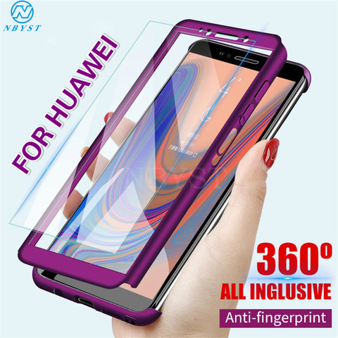 360 полный защитный чехол для Huawei P Smart 2022 Honor 9 S 9C Y6S Y9S Y5P Y6P Y7P Y5 2022 Y9 Y7 Y6 Prime 2022 противоударный чехол ► Фото 1/6