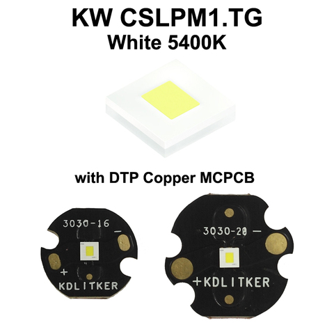 Светодиодный излучатель KW CSLPM1.TG White 5400K (1 шт.) ► Фото 1/6