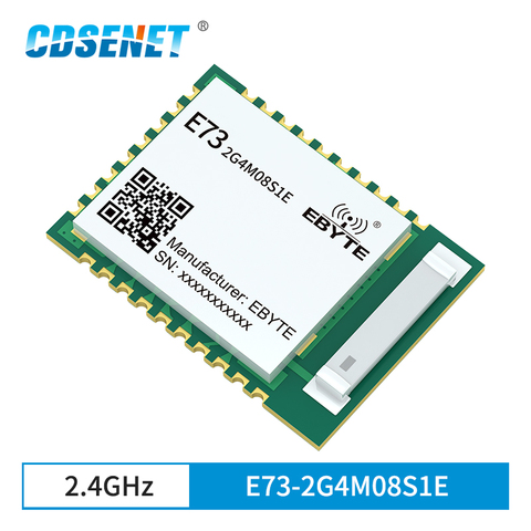 NRF52833 BLE 5,1 RF модуль 2,4 ГГц сетчатая нить ZigBee 8dBm CDSENET E73-2G4M08S1E для UAV беспроводной приемник для умного дома ► Фото 1/6