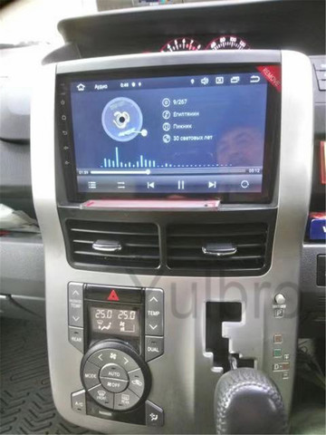 Автомагнитола Yulbro, мультимедийный проигрыватель на платформе android для Toyota с радио, bluetooth, gps-навигацией, IPS, для Toyota 2007-2010, 2011, 2012, 2013 ► Фото 1/6