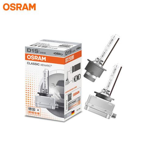 Лампа Ксеноновая OSRAM D3S D4S D1S D2S D8S 66140 66240 66340 66440 66548 CLC ксеноновых фар, Высокопрочная конструкция классический оригинальный фар автомобиля белый 12V 35W 4200K (1 шт.) ► Фото 1/6