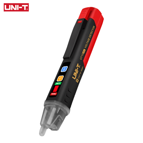 UNI-T UT12D Pro Тесты карандаш AC Напряжение Тесты er детектор Бесконтактный светодиодный светильник индикатор карандаш-стик 12V-1000V Электрический Мощность ручка ► Фото 1/6