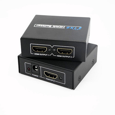 1x2 HDMI Switch Switcher 1x2 1x4 HDMI сплиттер порт HDMI авто коммутатор Поддержка порт 3D Full HD1080P для ПК HDTV DVD HDPS3 ► Фото 1/6