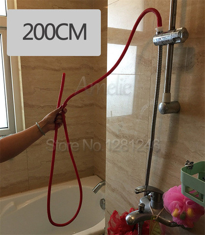 Мягкая анальная насадка для клизмы, 50-200 см, Анальная пробка для мытья ягодиц, очистки душа, душ, анальная душевая трубка для биде, душа, Анальная пробка, шланг для биде ► Фото 1/6