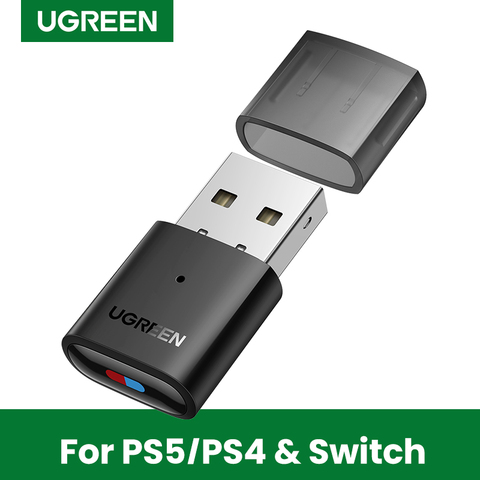 UGREEN USB Bluetooth 5,0 передатчик аудио адаптер для Airpods ПК PS4 Pro Nintendo переключатель Bluetooth адаптер ТВ режим ► Фото 1/6