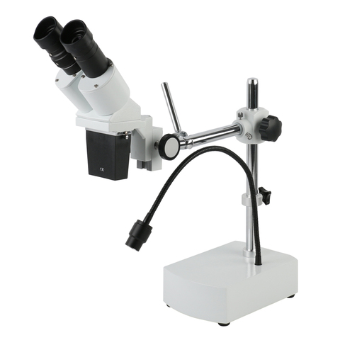 10X/20X 20X/40X стерео микроскоп бинокулярный микроскоп с светодиодный лампой + стрела для PCB пайки телефона ремонт PCB инспекции ► Фото 1/1