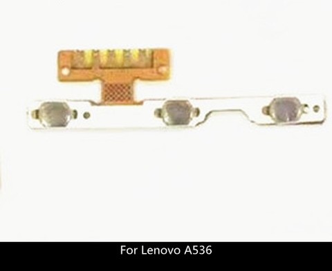 Гибкий кабель для Lenovo A536, кнопка включения/выключения питания, кнопка бокового громкости, переключатель для мобильного телефона Lenovo A536 ► Фото 1/1
