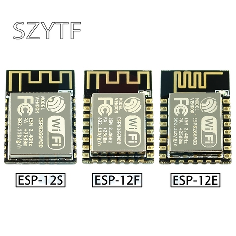 1 шт. ESP-12F (ESP-12E апгрейд) ESP8266 удаленный последовательный Порты и разъёмы WI-FI Беспроводной модуль ESP8266 4M Flash ESP 8266 ► Фото 1/6