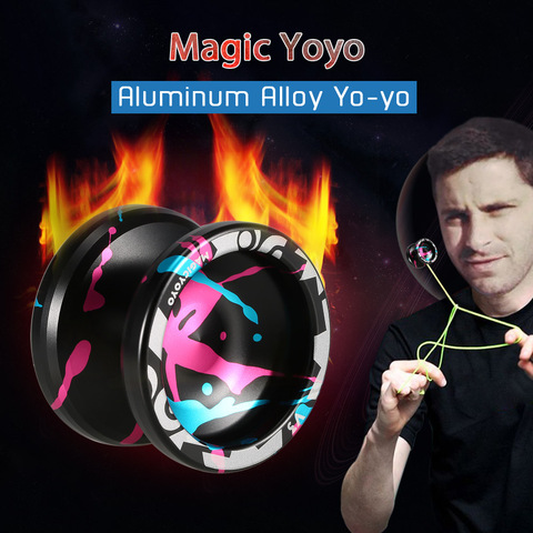 Токарный станок Magic Yoyo V3, высокоскоростной токарный станок с ЧПУ йо-йо из алюминиевого сплава с прядильной строкой, с узким подшипником C, профессиональный йо ► Фото 1/6