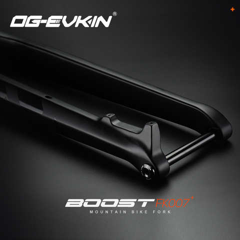 OG-EVKIN FK-007 29er Thru Axle 15x110 мм Carbon передняя вилка для горных велосипедов 1-1/8 дюйма-1-1/2 дюйма вилка MTB, запчасти для горного велосипеда ► Фото 1/6