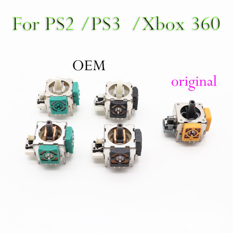 1 шт. OEM 3D аналоговый датчик джойстика модуль потенциометр Замена для XBOX 360/ PS2 для ремонта регулятора ► Фото 1/5