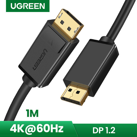 Кабель порта дисплея Ugreen 4K/60Hz 144Hz кабель порта дисплея 1,2 для HDTV проектора ПК 144Hz порт дисплея для отображения порта кабеля 1,2 ► Фото 1/6