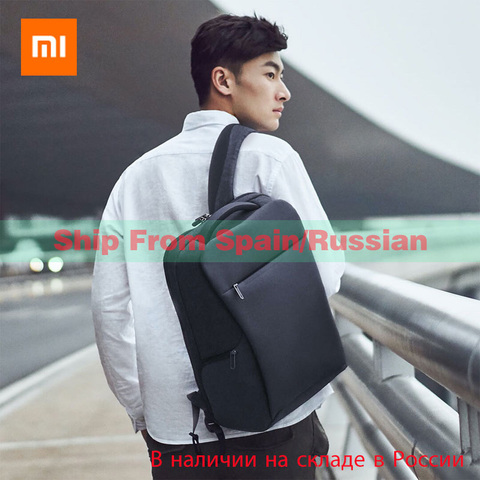 Оригинальный дорожный рюкзак Xiaomi 2 водонепроницаемый рюкзак для ноутбука 26L вместительный деловой рюкзак для ноутбука для мужчин рюкзак для колледжа ► Фото 1/6