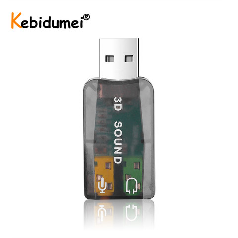 Внешняя звуковая карта Usb 3,5 каналов, звуковая карта для наушников мм, звуковая карта для микрофона для Mac, Win, Android, Linux ► Фото 1/6