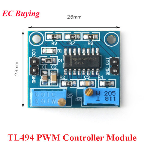 Модуль контроллера TL494 PWM, Регулируемый Модуль питания 5 в 250 мА ► Фото 1/4