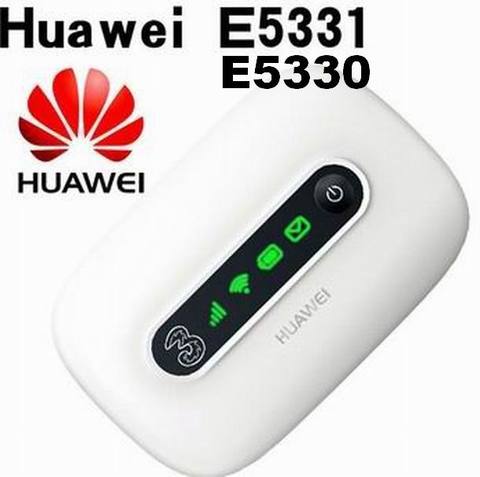 Оригинальный разблокированный Huawei E5331 E5330, 3G, 21 Мбит/с, HSPA + wifi, беспроводной модем, мобильный роутер с точкой доступа, бесплатная доставка ► Фото 1/1