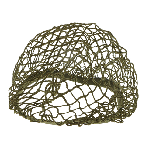 Комплект из 1 Зеленой Камуфляжной сетки для шлема M1 M35 M88 MK1 MK2 GK80, легкий и портативный ► Фото 1/6