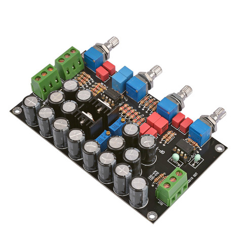 AIYIMA Hi-Fi Preamp Tone Control Board NE5532 OP усилитель регулятор громкости DIY для усилителей мощности аудио Плата двойной ► Фото 1/6