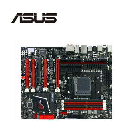 Материнская плата для ASUS Crosshair V formala Socket AM3 + DDR3 для AMD 990FX, оригинальная настольная материнская плата SATA III, б/у материнская плата ► Фото 1/1