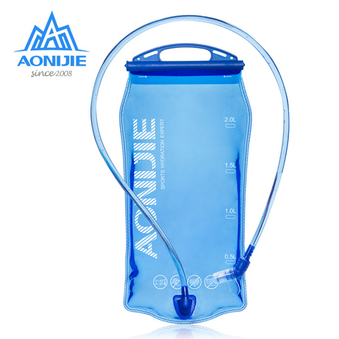 Резервуар для воды AONIJIE SD51, сумка для хранения питьевого пузыря, без БФА, рюкзак для бега с гидратацией, 1 л, 1,5 л, 2 л, 3 л ► Фото 1/6