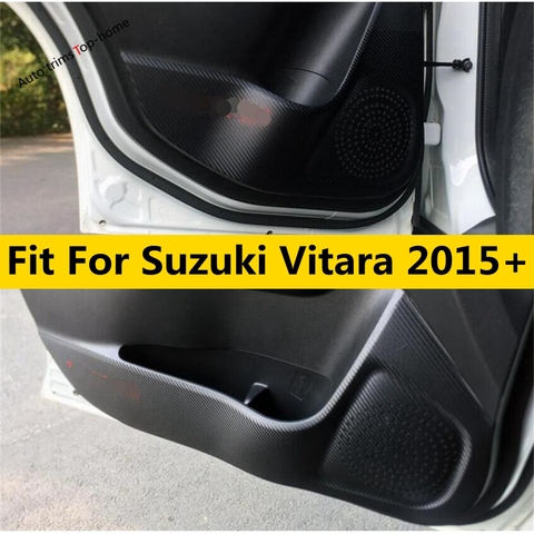 Комплект защиты от ударов Yimaautotrims для внутренней автомобильной двери, защитный чехол, подходит для Suzuki Vitara 2015 2016 2017 2022 ► Фото 1/6