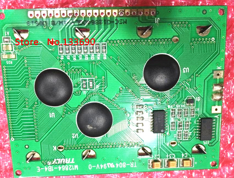 Сменный ЖК-дисплей, действительно M12864-1B4-E, для промышленного устройства, с действительно, для использования с нами, с помощью MSC-G12864DGLY-1W ► Фото 1/1