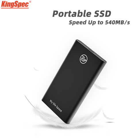 KingSpec ssd жесткий диск Портативный ssd Внешний ssd 120 ГБ 240 ГБ hd externo ТБ внешний жесткий диск для компьютера ноутбука ssd диск ► Фото 1/6