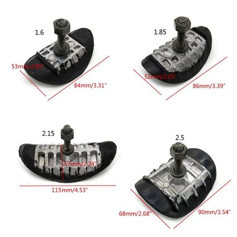 Замок на обод колеса мотоцикла и велосипеда, внутренняя трубка шины, безопасный болт 1,6 дюйма 1,85 дюйма 2,15 дюйма 2,50 дюйма ► Фото 1/6