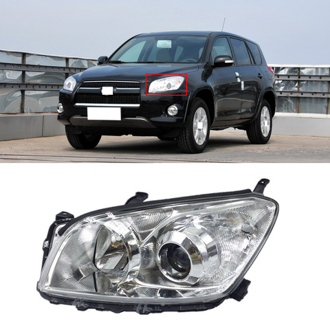 CAPQX для TOYOTA RAV4 2009 2010 2011 2012, передний головной светильник, налобный фонарь ► Фото 1/1