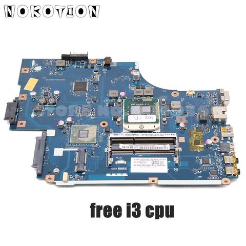 Материнская плата NOKOTION для ноутбуков Acer 5741, 5741g, для шлюза NV59C, основная плата MBWJU02001 MB. Wju020001, с процессором HM55 DDR3 и бесплатным процессором ► Фото 1/6