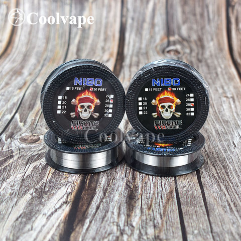 Ni80 нихромовая сплавленная проволочная катушка Clapton mtl RDA для dvarw mtl fl rta Berserker v2 MTL RTA перестраиваемый распылитель ► Фото 1/6