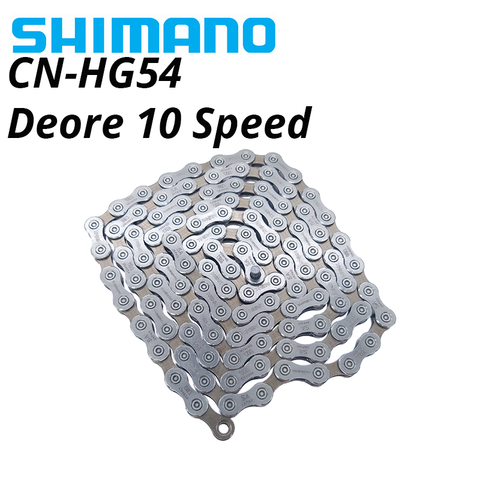 Shimano Deore HG54 10 скоростная велосипедная цепь MTB горный велосипед 10 s цепи HG-X HG-54 для deore m591 m610 m670 m6000 система ► Фото 1/3