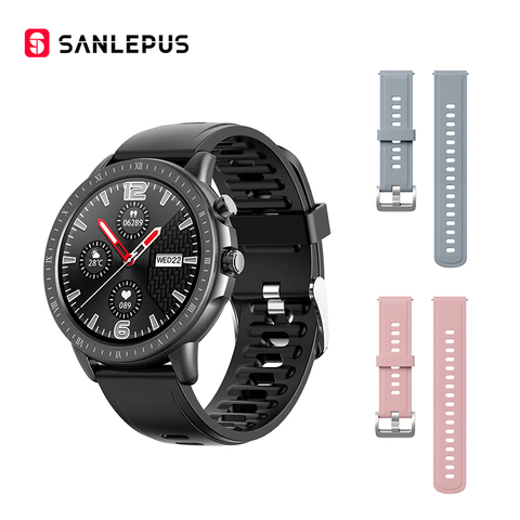 SANLEPUS 2022 новые умные часы спортивные пульсометр Водонепроницаемый Фитнес-браслет мужские и женские умные часы для Android Apple Xiaomi ► Фото 1/6