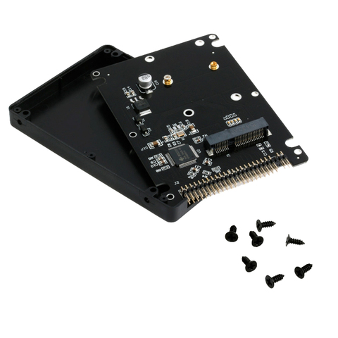 44PIN MSATA на 2,5 дюйма IDE HDD SSD MSATA адаптер PATA конвертер карта с чехлом ► Фото 1/6