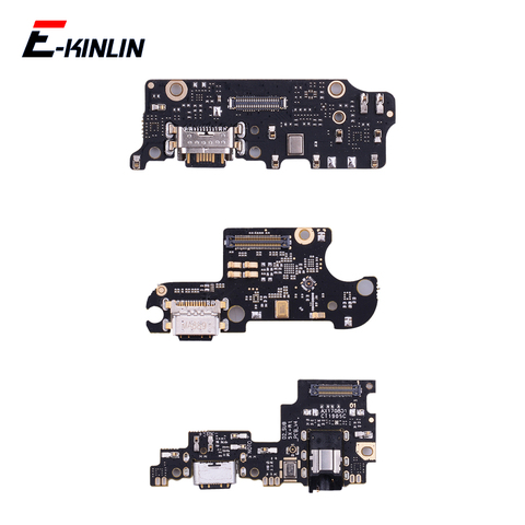 Зарядное устройство Док-станция USB порт разъем плата микрофон гибкий кабель для XiaoMi Mi 9T Pro 9 8 SE A3 A1 A2 Lite ► Фото 1/6