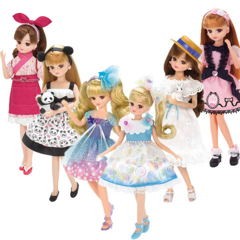 Licca Lica кукла имитация Куклы Принцесса Lijia девочки игрушка Blyth маленькая кукла подарок Детская кукла игрушка ► Фото 1/5