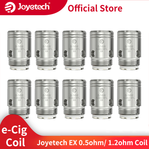 10/15 шт. оригинальная головка Joyetech EX, 0,5 Ом DL. Головка/1,2 Ом MTL катушка, подходит для атомайзера серии exg 1,2 Ом электронная сигарета ► Фото 1/6