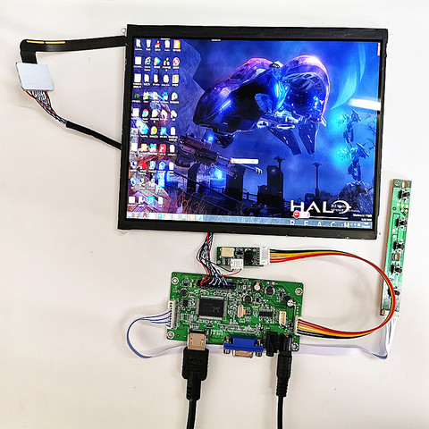 Портативный ЖК-модуль 9,7 дюйма 2K 2048*1536 IPS HDMI совместимый с Raspberry Pi 3 Xbox PS4 дисплей плеер IPS панель монитор модуль ► Фото 1/6