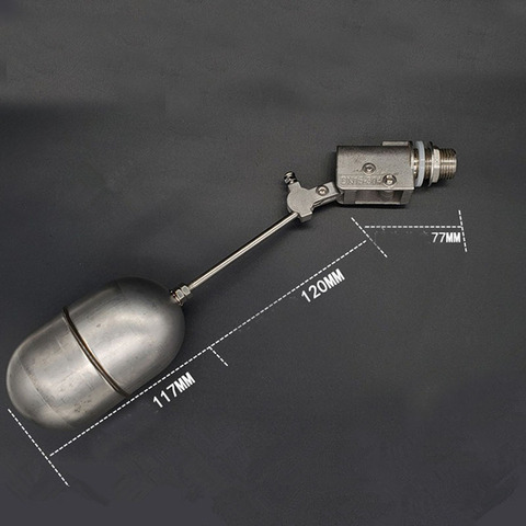 DN15 термостойкий поплавок из нержавеющей стали 304, плавающий клапан, кислотоустойчивый поплавок, огнестойкий ► Фото 1/4