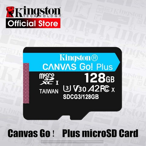 Карта памяти Kingston Micro SD, 32 ГБ, 64 ГБ, класс 10, 128 ГБ ► Фото 1/6