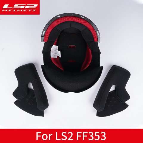 Новый шлем LS2motorcycle съемная внутренняя накладка оригинальная Удобная подкладка для LS2 FF353 и FF327 из углеродного волокна и стекловолокна ► Фото 1/1