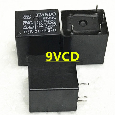 HJR-21FF-S-H HJR-21FF-S-H-12VDC HJR-21FF-S-H-12V 4 контакта 15A 9VCD 12VDC 24VCDPower реле ► Фото 1/3