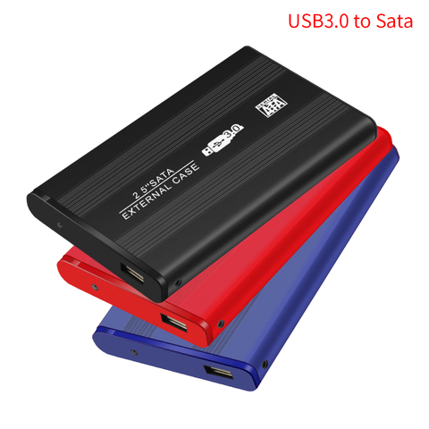Корпус для внешнего жесткого диска TISHRIC, чехол для жесткого диска 7 мм 9 мм Sata к USB Optibay, корпус для жесткого диска 2,5 дюйма, бокс для жесткого диска SSD HDD ► Фото 1/6
