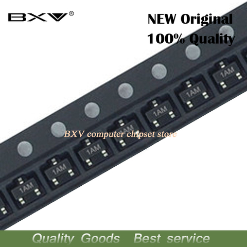 100 шт. MMBT3904 SOT23 3904 SOT 2N3904 SMD SOT-23 1AM SMD новый оригинальный транзистор ► Фото 1/1