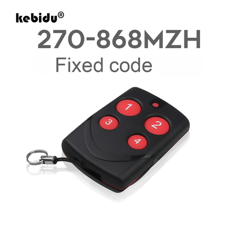 Kebidu многочастотная копия RF 270-868 МГц код для гаражной двери пульт дистанционного управления Дубликатор с фиксированным кодом пульт дистанционного управления ► Фото 1/6